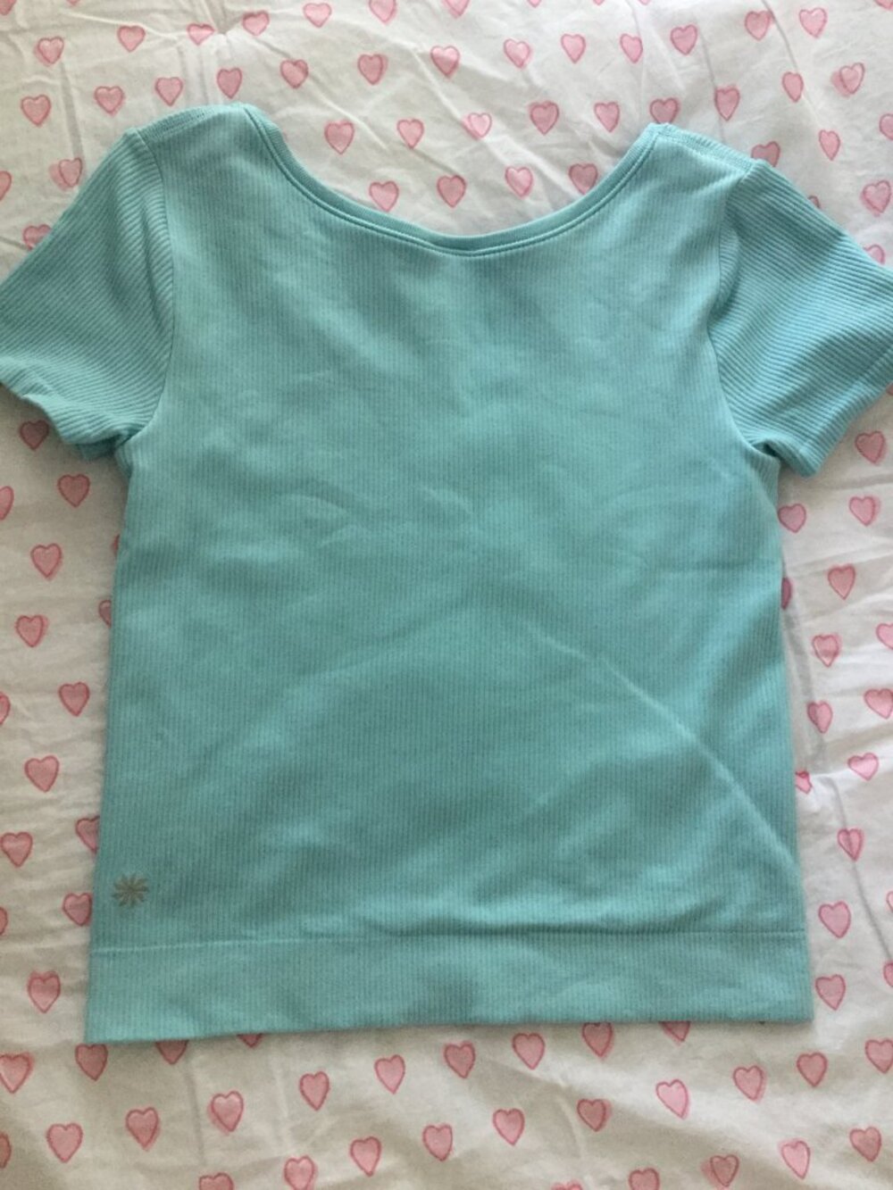 Athleta Rise Above Rib Scoop Tee - Picture 2 of 2